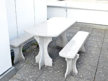 Sitzplatz auf dem Balkon